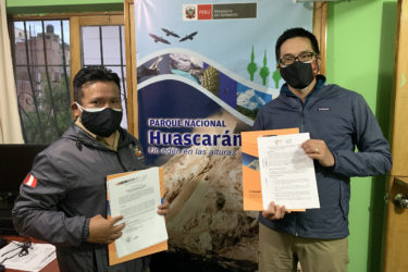 Acuerdo de cooperación interinstitucional entre el Parque Nacional Huascarán – PNH y nandi peru